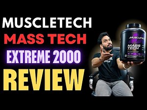 Muscletech Mass Tech Extreme 2000 Review | Weight Gain Supplement | Best Weight Gainer #weightgain