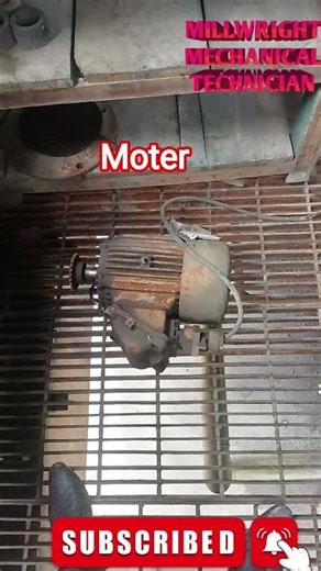 Moter open #shorts #millwright_mechanical_tecnician