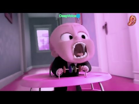Boss Baby | Boss" Bites Tim in the Legs. effects Sponsored by Gamavision Csupo effect