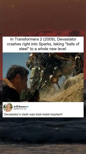 Devastator’s Epic Spark Collision in Transformers 2