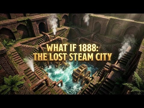 Steampunk India 1888: The City of Sound & Acoustic Levitation | 4K Hopeful Future