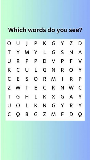 340. Can You Find All The Hidden Words? #quiz #wordpuzzlegame #braingames #wordfinds #wordsearch