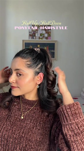 Easy Ponytail & Half-Up Half-Down Hairstyles