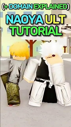 HOW TO USE Naoya ULT JJS NEW UPDATE #jujutsushenanigans #jjs #roblox #shenanigans #jjk #anime