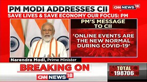 4.2K views · 60 reactions | Prime Minister Narendra Modi while addressing CII’s annual general meeting today said, "Re-strengthening economy against Corona is one of our highest priorities. For this, the government has taken immediate decisions. We have also taken decisions which will help the country in the long run." | News18 | Facebook