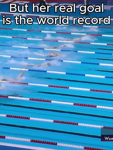 Regan Smith's 100 Backstroke World Record at the US Olympic Trials! #swimming #olympicswimming #swim