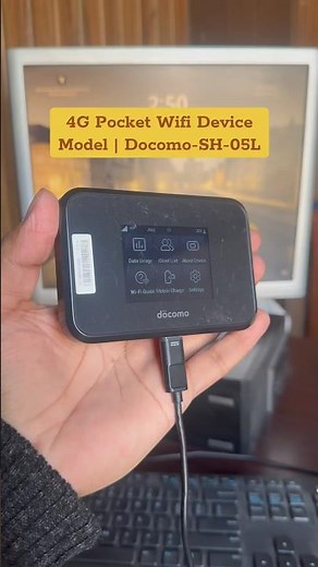 4G Pocket Wifi Device Model | Docomo SH-05L All Network Supported #telco #wifi #router #pocketwifi