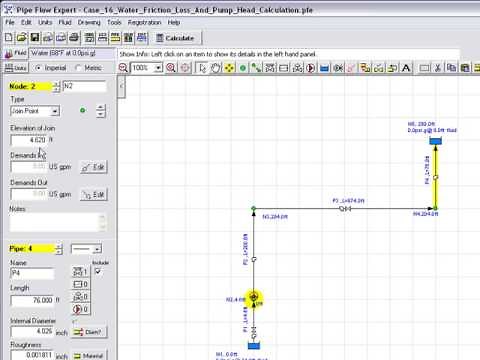 Calculate Pump Head Required