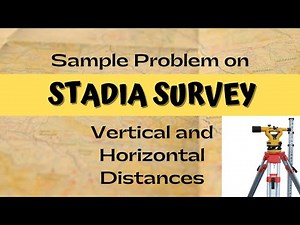 Stadia Survey sample problem