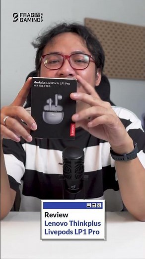 Review & Impression Lenovo Thinkplus LivePods LP1 Pro