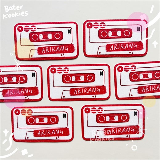 BTS Sticker: Arirang Comeback Album, Kpop Laptop Glitter Sticker - Etsy
