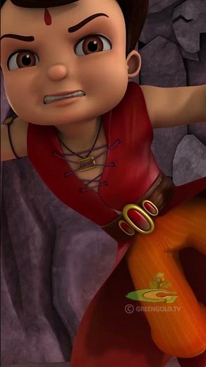 Chutki from Super Bheem #titlesong