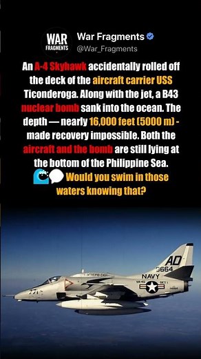 The Sunken Skyhawk: A Nuclear Nightmare Lying Deep Below
