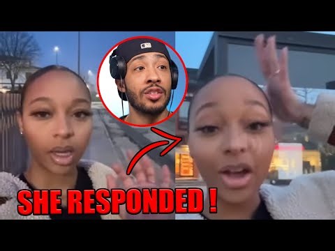 This TikToker saw my video about her and FIRED BACK...