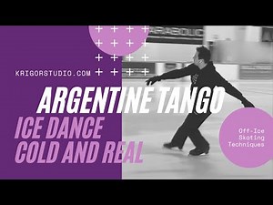 Ice Dance: Argentine Tango - Off-Ice Dance Techniques