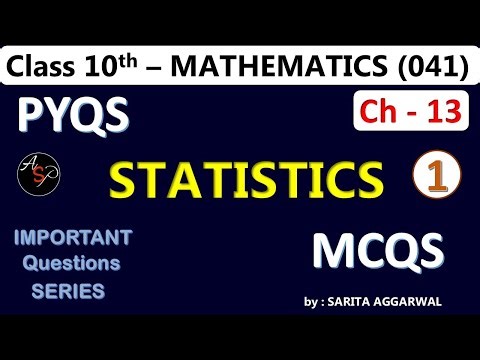 Previous Year Questions | Class 10 Maths | Statistics | Chapter 13 | MCQs | CBSE PYQs