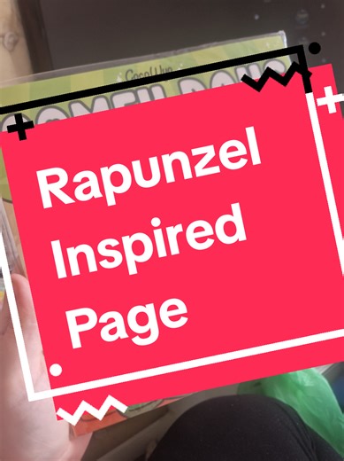 Rapunzel Inspired Coloring Page for Beginners