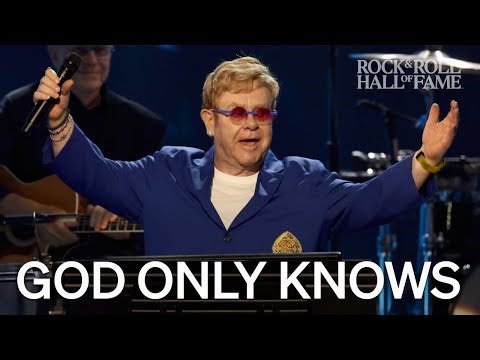 Elton John Honors Brian Wilson with "God Only Knows" | Rock Hall 2025 Induction