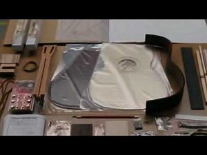 StewMac OOO acoustic guitar kit build.