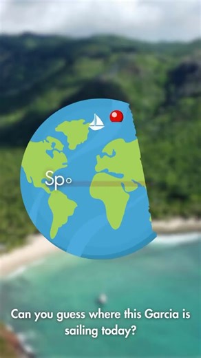 Maps out, eyes sharp… can you spot where this yacht is sailing? 🔍