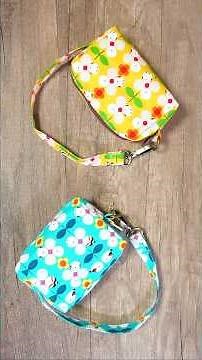 ボックスポーチの作り方 / 持ち手とファスナー付き / How to make a Box Pouch with handle and zipper #meoTube_Craft #shorts