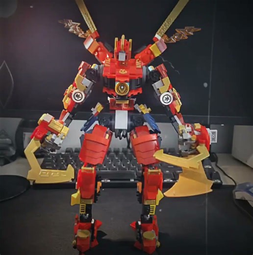 Upgrade LEGO mech Kai climber 71812