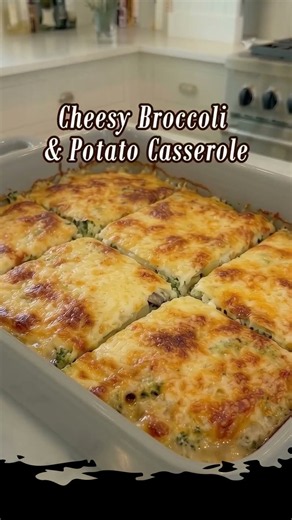 Cheesy Broccoli and Potato Casserole: Creamy, Golden Comfort Food!