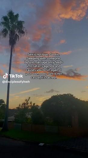 Sleeping with as many people as you can isn’t a flex, it just shows how little self control you have. What happened to purity and modesty? It’s not too late to ask for forgiveness. ~ follow for daily Christian quotes & verses ✩₊˚.⋆☾⋆⁺₊✧ ##God##Jesus##Yahweh##YHWH##Yeshua##christian##christiantiktok##bibleverses##quotesaboutGod##HolySpirit##angel##bible##christian##fyp##quotes##Jehovah##Holy##HolyTrinity##disciplesofYHWHapparel##disciplesofYHWH