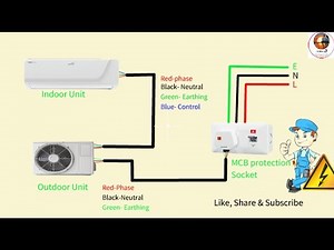 Split AC Wiring Connection Diagram