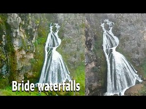 wow!!The Waterfall looks like a bride! Bride waterfalls