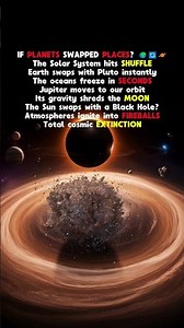 What Happens When Planets Switch Places 🌍💀 #space #shorts