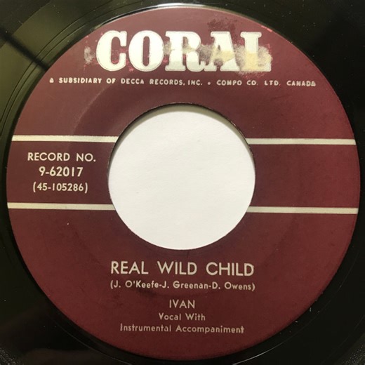 Ivan - Real Wild Child / Oh You Beautiful Doll