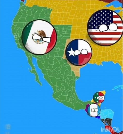 la Evolución del territorio de México