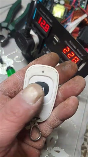 Add 12v remote control switch on inverter