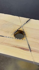 1.5M views · 2.1K reactions | Trapping Blades In Wood | Crafty Panda | Facebook
