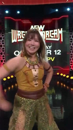 #YukaSakazaki turned the tables on #AEW Women’s World Champion #MariahMay during #AEWCollision ! #allelitewrestling #prowrestling #womenswrestling