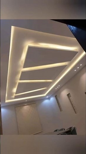 Gypsum Fall Ceiling Designs, POP False Ceiling Styles aur LED Lighting Ceiling