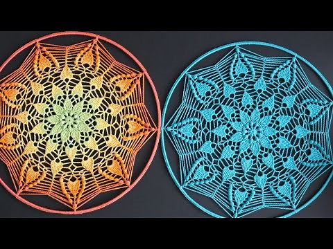 Mandala Wild Blooms Crochet Tutorial - Free Pattern | Part 2