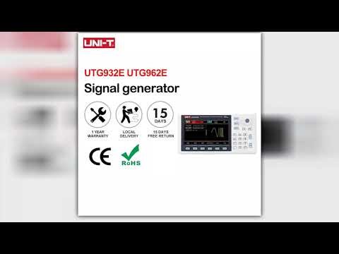 UNIT UTG932E UTG962E Function Arbitrary Waveform Generator Signal Source Dual Channel 200MSs 14bits
