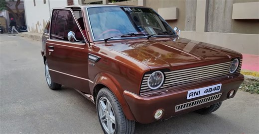 Modified Maruti 800 looks gorgeous