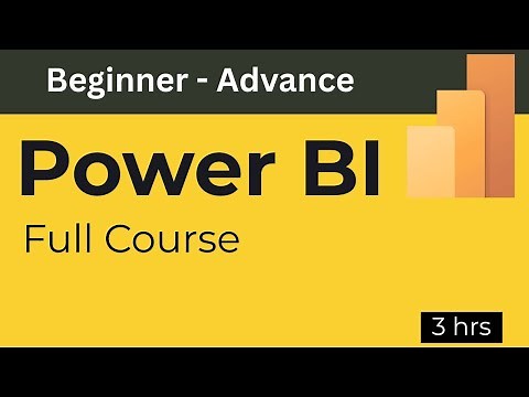 Power BI for Data Analysis Tutorial [Full Course 2026]