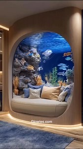 Aquarium nook 💦🐠 #aquarium #Nook | Glow Lockets by Monique Lula