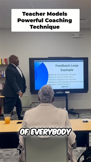 Dr.JPMcGhee | Professional L.I.F.E Changer on Instagram: "As a leader, you have to model what feeding information forward looks like. The effectiveness in feedback is in the details. In this session, I wanted the participants to go beneath the surface and find specific moments to share with their colleagues to offer specific “feed-forward” in their coaching roles...#leadership #inspiration #leadershipdevelopment #principals #selfawareness"