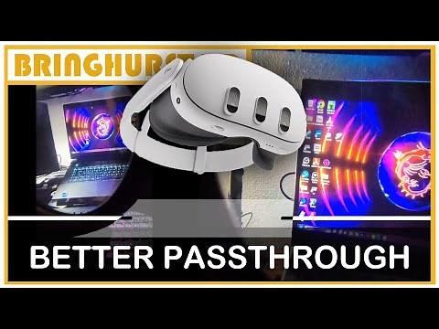 Factory Reset: Quest 3 Passthrough Before and After