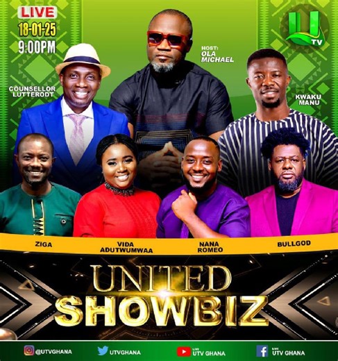 LIVESTREAMED: United Showbiz on UTV