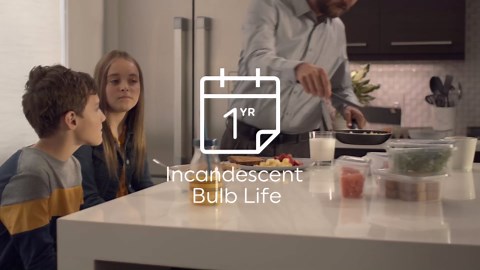 GE Vintage Style LED Light Bulbs, ST19 Edison Style Bulbs, Dimmable LED Bulbs, 60 Watt Replacement, Clear Glass, Warm Candle Light (2 Pack)