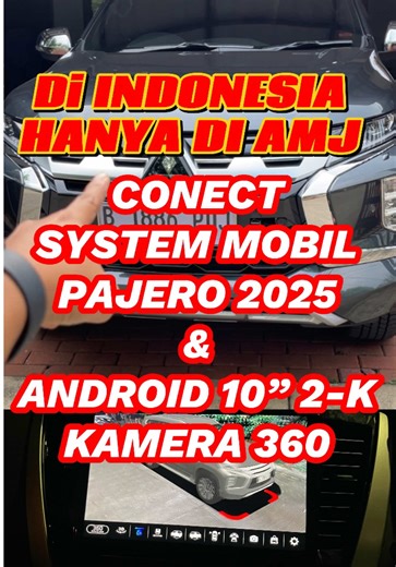 Pajero Dakar 2025: Sistem Headunit Android 10”