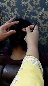 French Roll Hairstyle✨😊||Easy And Simple Hairstyle||Step By Step