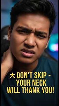 Instant Neck Pain Relief for Gamers - 5 Minute Yoga Fix (7 Day Guarantee)