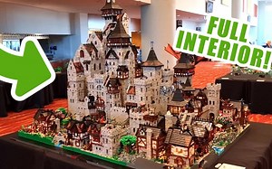 乐高大型城堡MOC-拥有令人惊叹的完整内部结构-地牢、刑讯室、王座室、军械库等!
